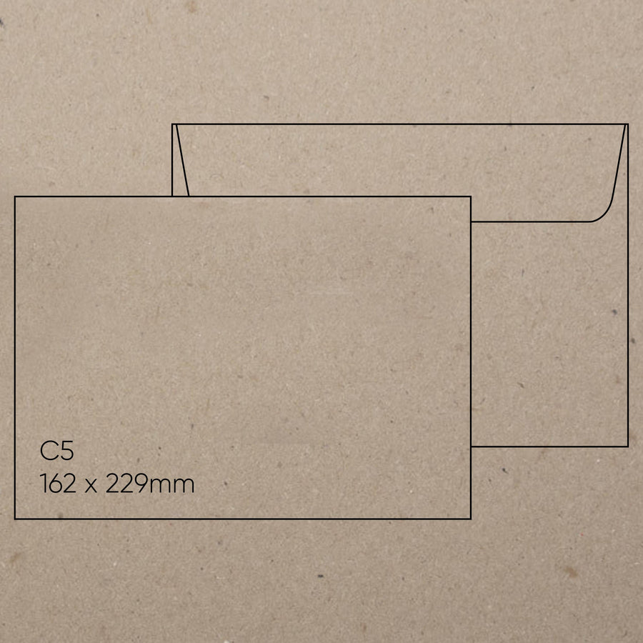 Botany C5 Envelope (162 x 229mm) - Botany Natural, Pack of 10