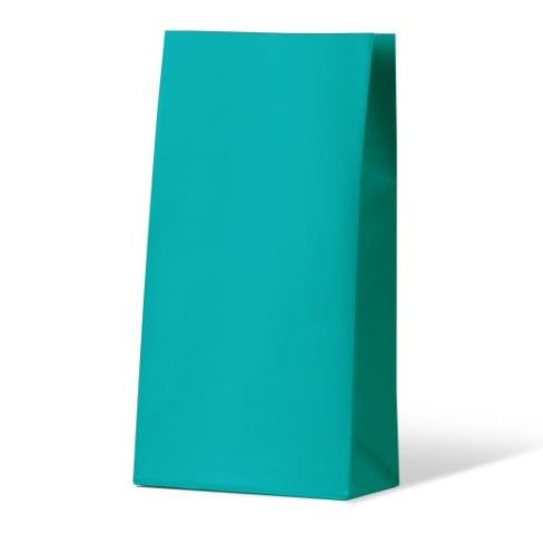 Brown Paper Packaging Paper Gift Bag - Small, Turquoise