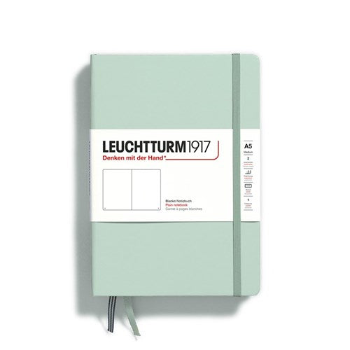 Leuchtturm1917 Notebook - Plain, A5, Mint