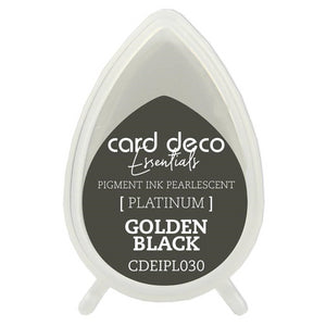 Card Deco Essentials Pearlescent Pigment Ink - Golden Black