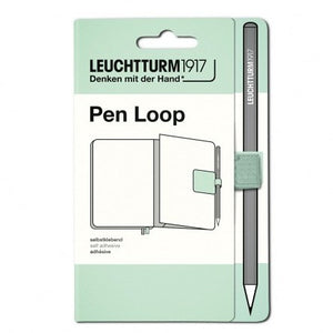 Leuchtturm1917 Pen Loop (Elastic Pen Holder) - Mint Green