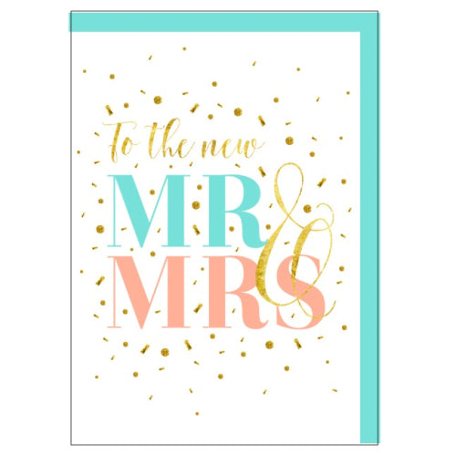 Candlebark Creations Candlebark A4 Card - Foiled Wedding