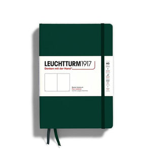 Leuchtturm1917 Notebook - Plain, A5, Forest Green