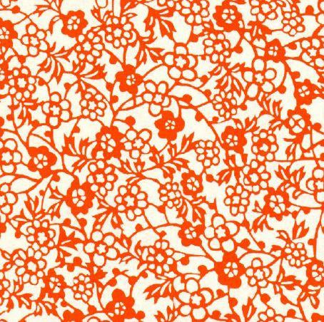 Chiyogami Paper Chiyogami Paper - A4, Red Katazone