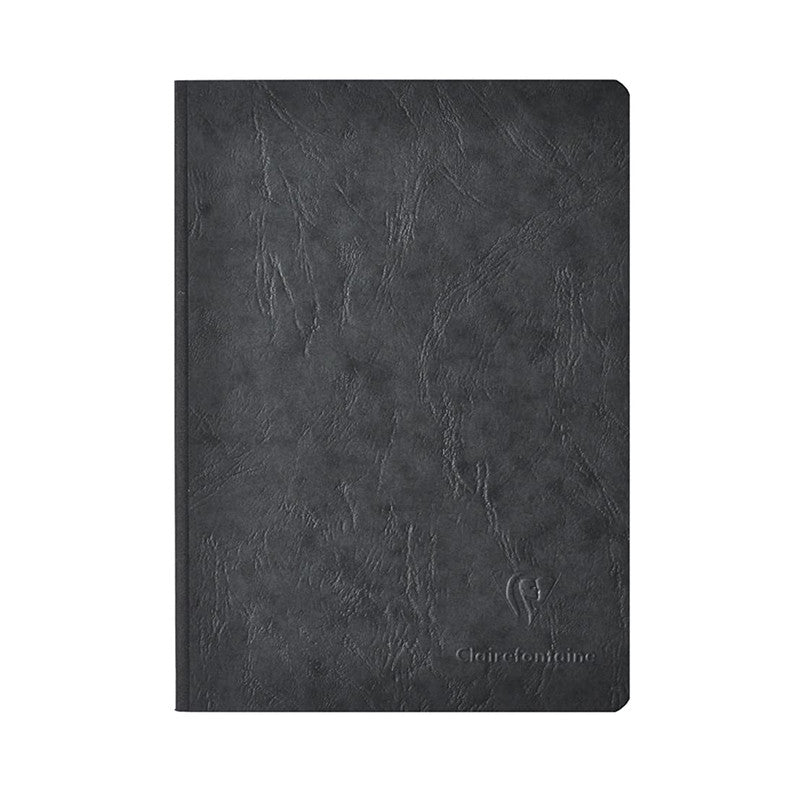 Clairefontaine Clairefontaine Essentials Notebook - Clothbound, A4, Ruled, Black