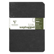 Clairefontaine Clairefontaine Essentials Stapled Twin Set Notebooks - A5, Plain, Black