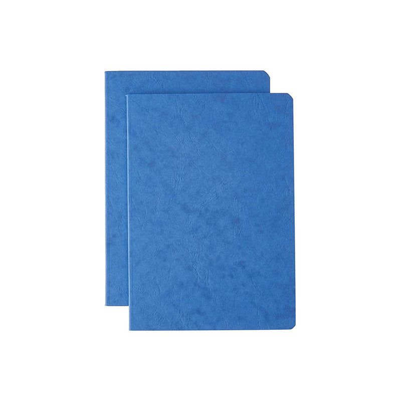 Clairefontaine Clairefontaine Essentials Stapled Twin Set Notebooks - A5, Ruled, Blue