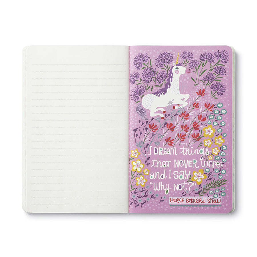 Compendium Compendium Write Now Journal - Everything You Can Imagine Is Real