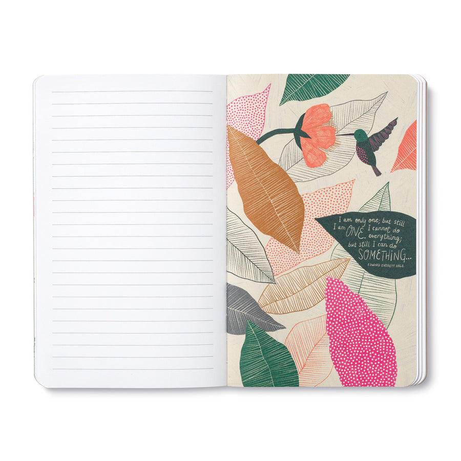 Compendium Compendium Write Now Journal - We can begin by doing small things...