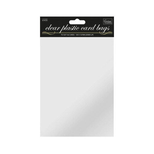 Couture Creations Couture Creations 142 x 193mm Plastic Sleeve (50pk) - To Fit 5x7"