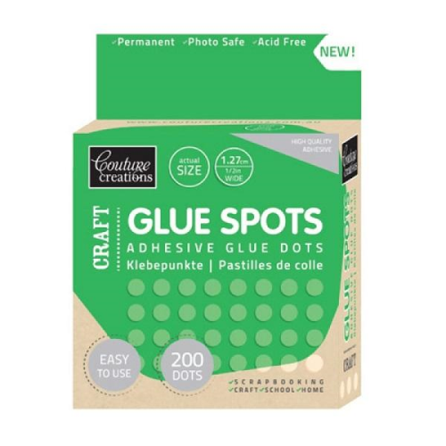 Couture Creations Couture Creations Glue Spots - 1.27 cm, 200 Dots