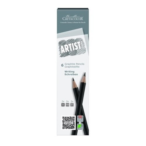 Cretacolor Cretacolor Artist Studio Graphite Pencils - Set of 6