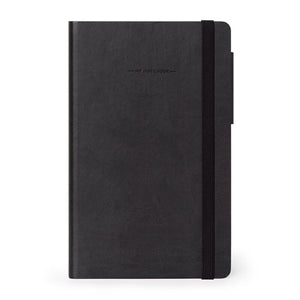 Legami My Notebook - Ruled, Medium, Black Onyx