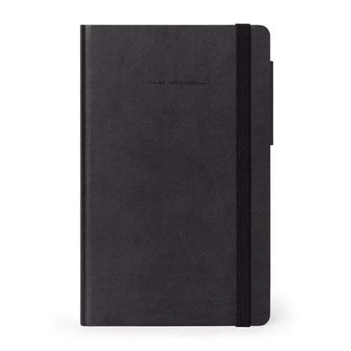 Legami My Notebook - Ruled, Medium, Black