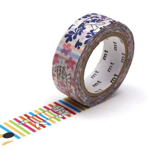 MT Tape Single Roll - Lisa Larson Mikey Pattern