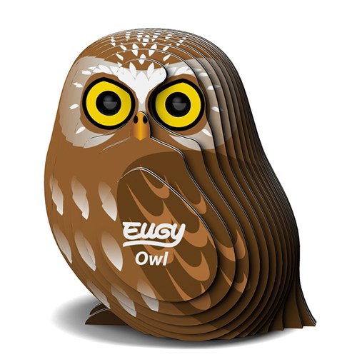 Eugy 3D Paper Model - Owl