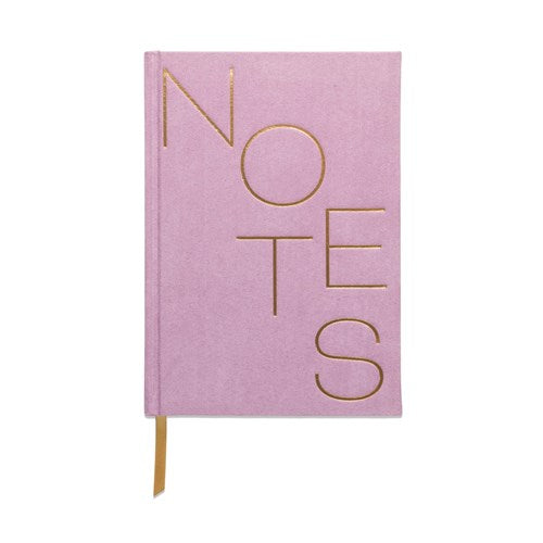 Designworks Ink Designworks Cloth Cover Notebook - Medium, Notes, Lilac