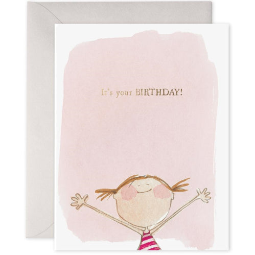 E Frances E Frances Birthday Card - It's Your Birthday