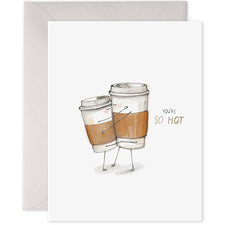 E Frances E Frances Greeting Card - So Hot