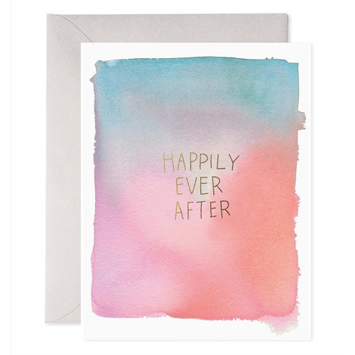 E Frances E Frances Wedding Card - Happily Ever After