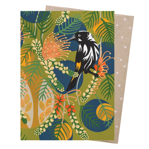 Earth Greetings Earth Greetings Card - Helen Ansell, New Holland Honeyeater