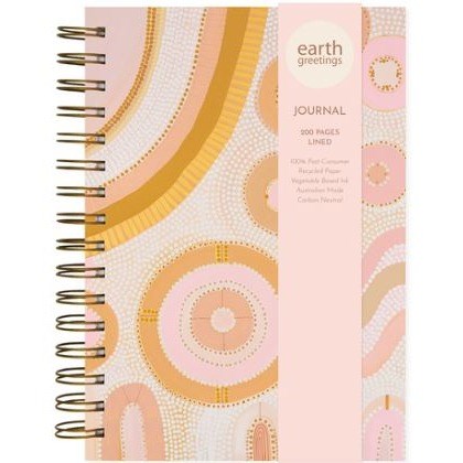 Earth Greetings Earth Greetings Spiral Journal - A5, Lined, Journey