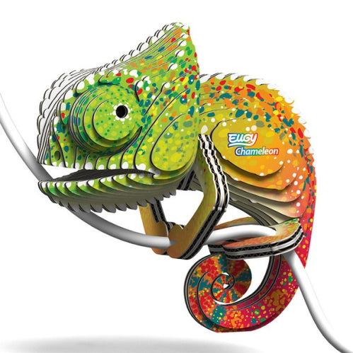 Eugy Eugy 3D Paper Model - Chameleon