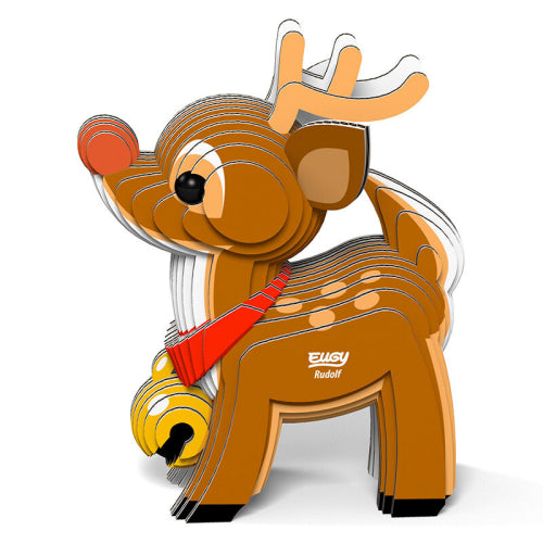 Eugy Eugy 3D Paper Model - Christmas Reindeer