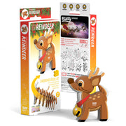 Eugy Eugy 3D Paper Model - Christmas Reindeer