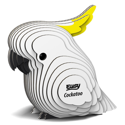 Eugy Eugy 3D Paper Model - Cockatoo