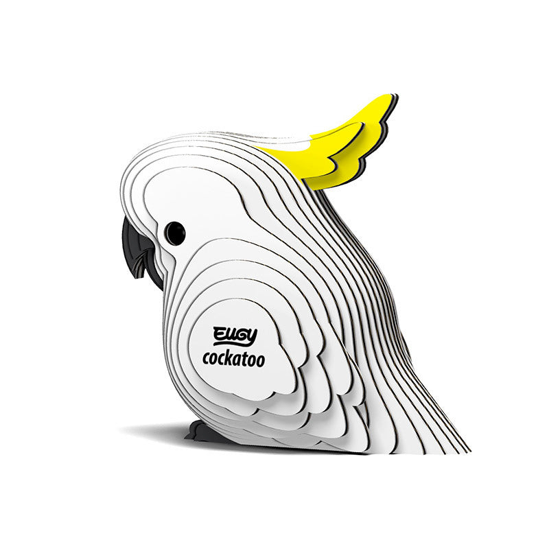 Eugy Eugy 3D Paper Model - Cockatoo