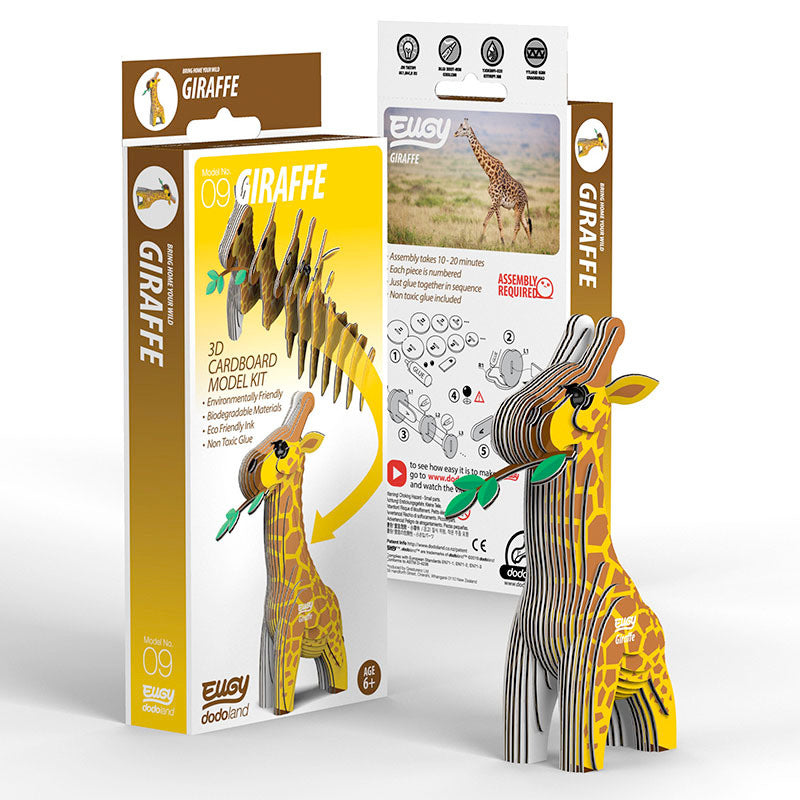 Eugy Eugy 3D Paper Model - Giraffe