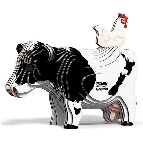 Eugy Eugy 3D Paper Model - Holstein Cow