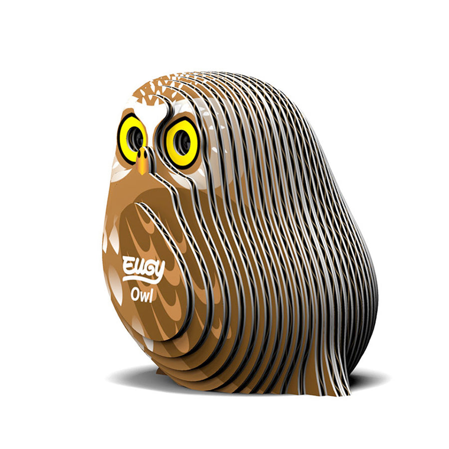 Eugy Eugy 3D Paper Model - Owl