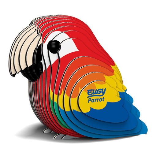 Eugy Eugy 3D Paper Model - Parrot