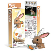 Eugy Eugy 3D Paper Model - Rabbit