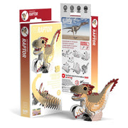 Eugy Eugy 3D Paper Model - Raptor