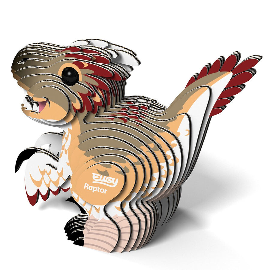 Eugy Eugy 3D Paper Model - Raptor