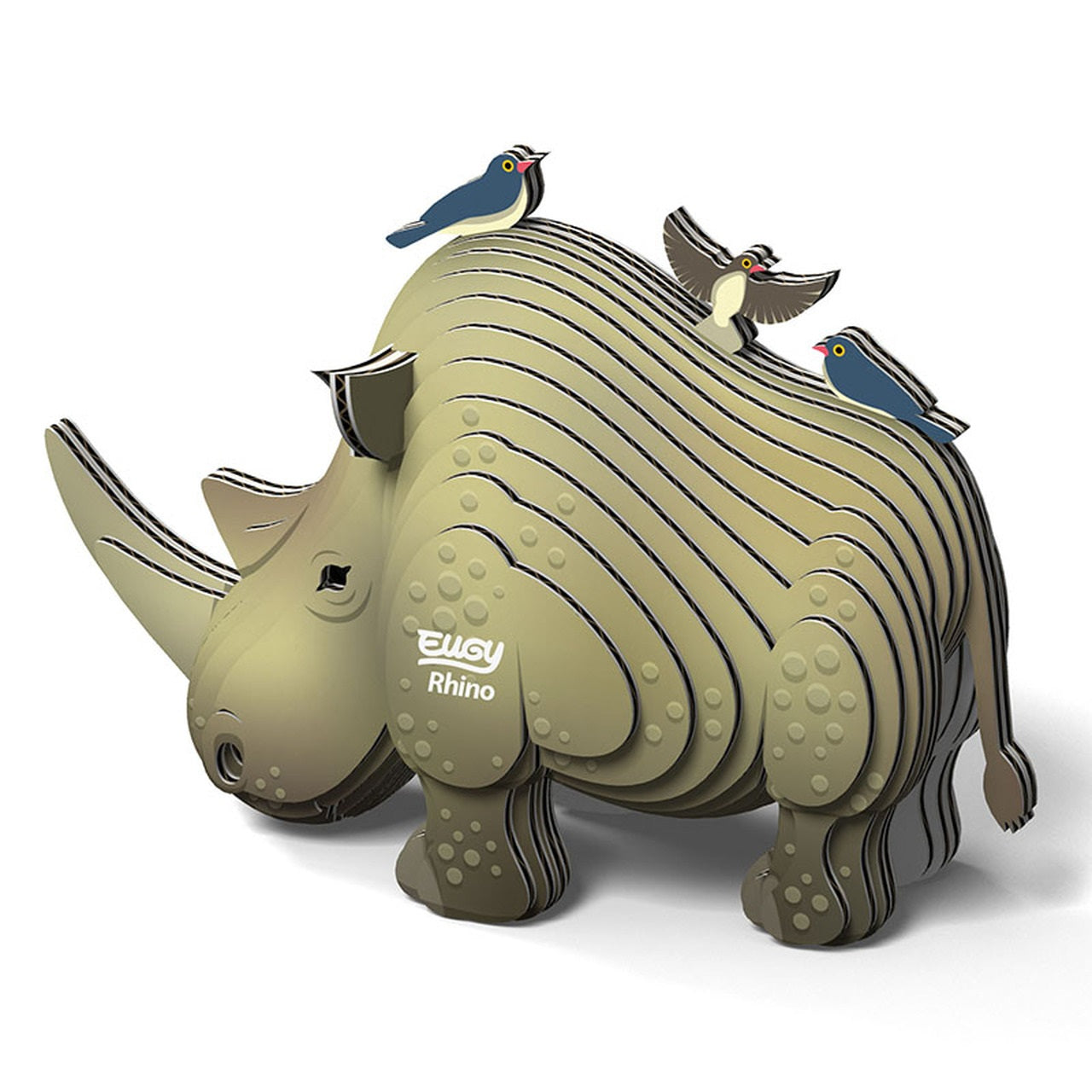 Eugy Eugy 3D Paper Model - Rhino