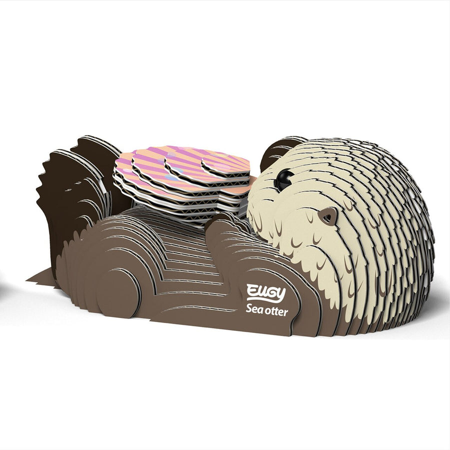 Eugy Eugy 3D Paper Model - Sea Otter