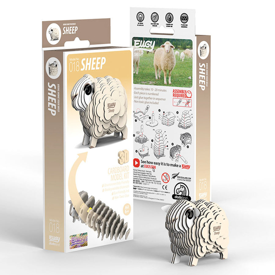 Eugy Eugy 3D Paper Model - Sheep