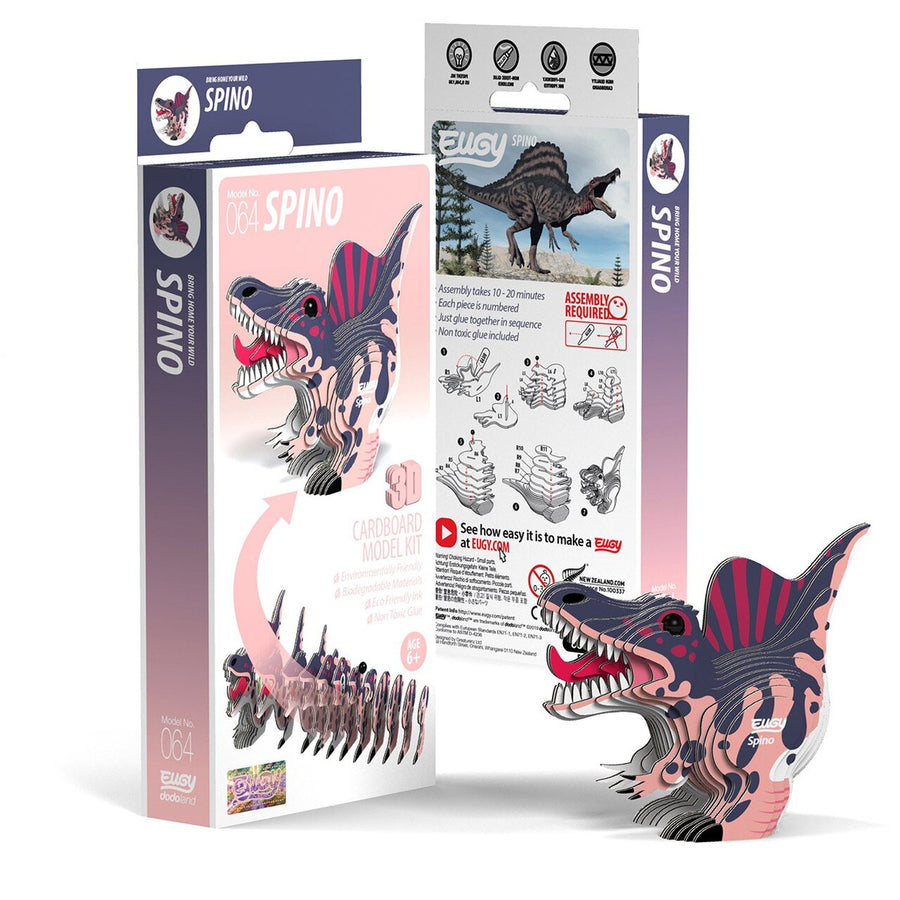 Eugy Eugy 3D Paper Model - Spino