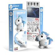Eugy Eugy 3D Paper Model - Unicorn Sky