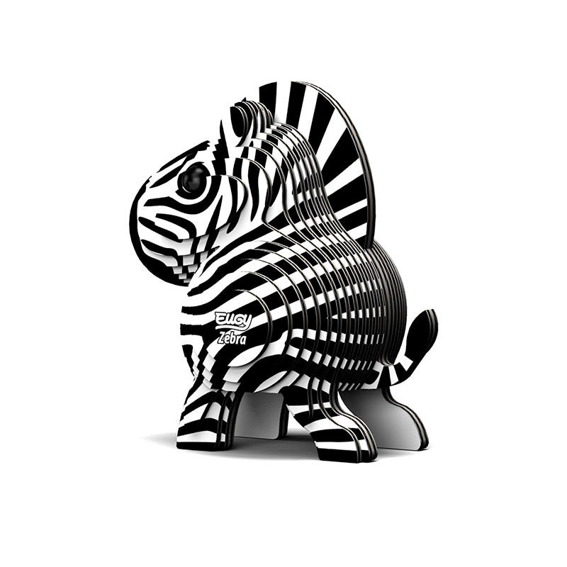 Eugy Eugy 3D Paper Model - Zebra