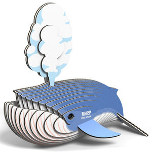 Eugy 3D Paper Model - Blue Whale