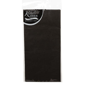 Krystal Tissue Paper - Pack of 5 sheets, Black