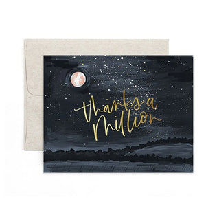 1Canoe2 Greeting Card - Starry Thank You
