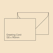 Gmund Greeting Card Envelope (130 x 190mm) - Gmund Colors Matt 'Almond', Single