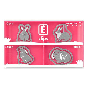 E Clip - Pink | Midori | Paperpoint Stationery South Melbourne