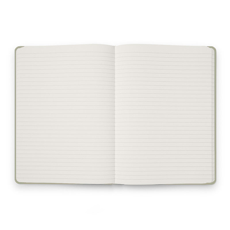 Karst Stone Paper Karst Hard Cover Notebook - Ruled, A5, Eucalypt